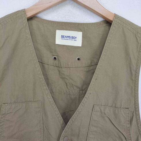 ビームスボーイ BEAMS BOY ビッグフィッシングベスト レディース