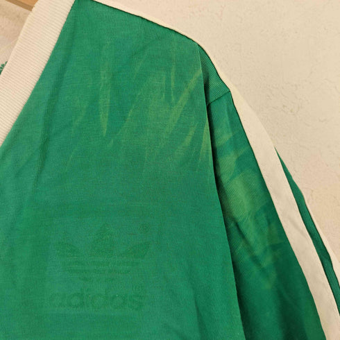 アディダス adidas スリーストライプ VネックTシャツ メンズ import:XL