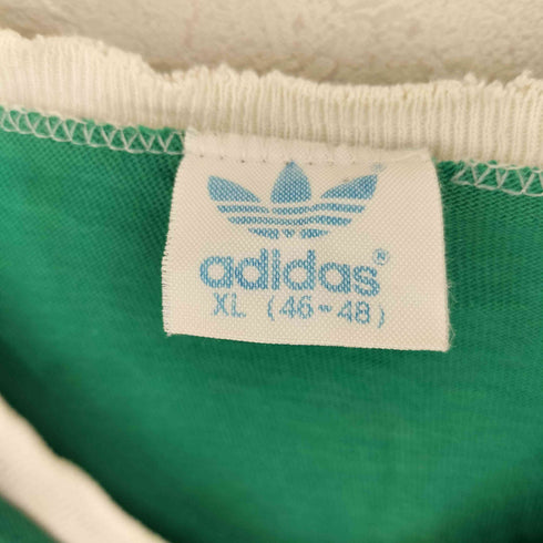 アディダス adidas スリーストライプ VネックTシャツ メンズ import:XL