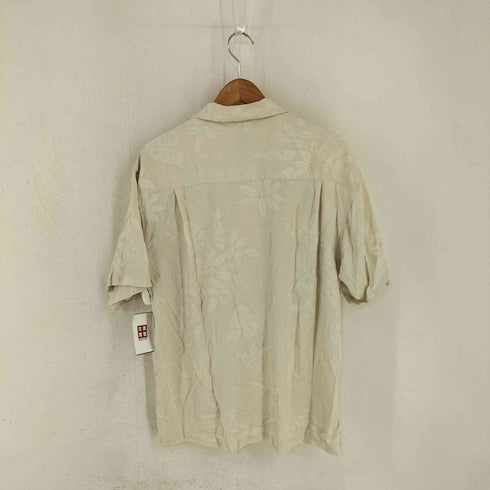 シルク オープンカラー アロハシャツ メンズ import:M