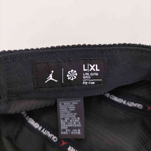 ジョーダンブランド JORDAN BRAND 24SS U J AW84 JUMPMAN CAP BLACK/DK SMOKE GREY メンズ L/XL