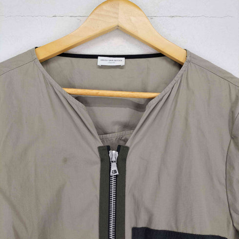 ドリスヴァンノッテン DRIES VAN NOTEN ジップアップナンバリングカットソー メンズ EUR:46