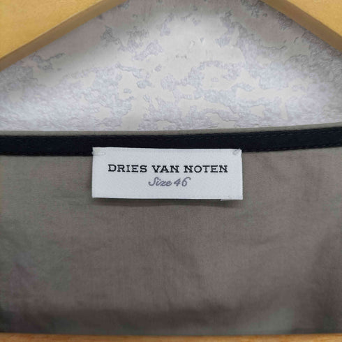 ドリスヴァンノッテン DRIES VAN NOTEN ジップアップナンバリングカットソー メンズ EUR:46
