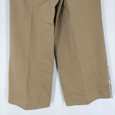 ビューティフルピープル beautiful people selvedge logo chino two tuck wide pants レディース JPN:36