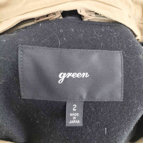グリーン green ライナー付トレンチコート レディース JPN:2