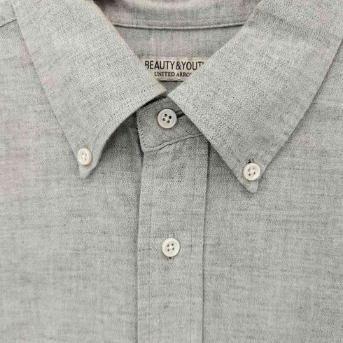 ビューティーアンドユースユナイテッドアローズ BEAUTY & YOUTH UNITED ARROWS BY ダンガリー シャンブレー ビックシルエット シャツ メンズ
