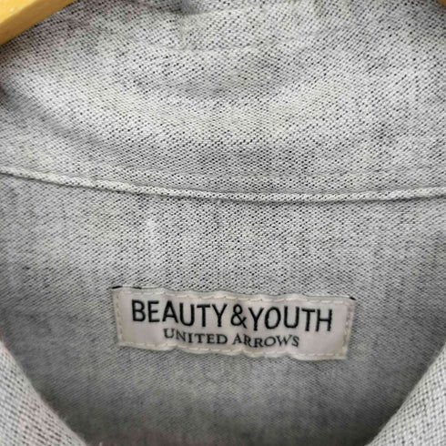 ビューティーアンドユースユナイテッドアローズ BEAUTY & YOUTH UNITED ARROWS BY ダンガリー シャンブレー ビックシルエット シャツ メンズ