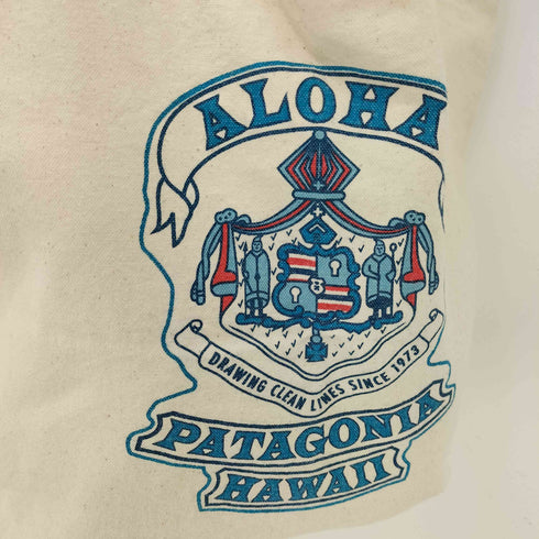 パタゴニア patagonia USA製 ALOHA HAWAII キャンバストートバッグ レディース