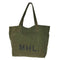 エムエイチエル MHL. CANVAS LOGO TOTE ロゴ キャンバストートバッグ レディース