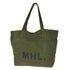 エムエイチエル MHL. CANVAS LOGO TOTE ロゴ キャンバストートバッグ レディース
