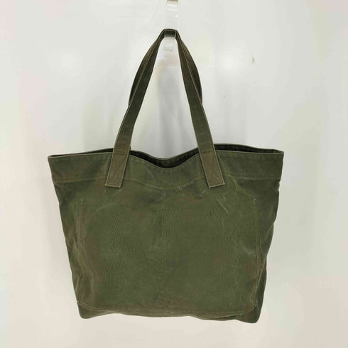 エムエイチエル MHL. CANVAS LOGO TOTE ロゴ キャンバストートバッグ レディース
