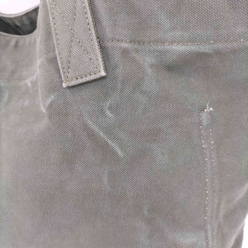 エムエイチエル MHL. CANVAS LOGO TOTE ロゴ キャンバストートバッグ レディース
