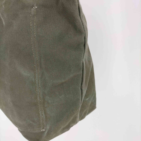 エムエイチエル MHL. CANVAS LOGO TOTE ロゴ キャンバストートバッグ レディース