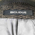 ビリドゥーエ BIGLIDUE ヘリンボーンウールロングコート メンズ