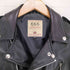 トリプルシックスレザーウェア 666 Leather Wear ダブルライダースジャケット レディース DE:32