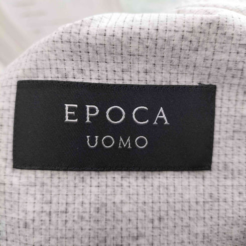 エポカウォモ Epoca uomo クラッシュジオメトリックプリントブルゾン メンズ EUR:44