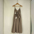 ナチュラルクチュール natural couture BACKリボンパイピングキャミワンピース レディース JPN:M