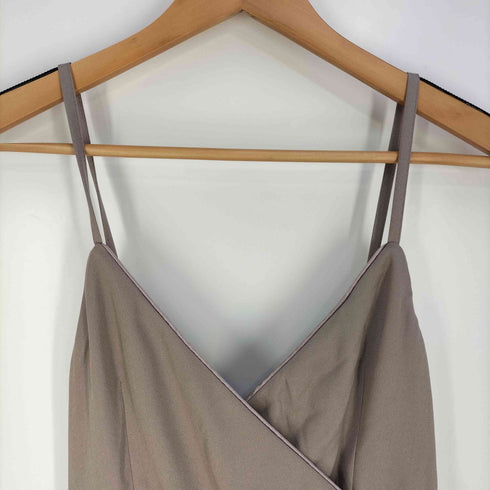 ナチュラルクチュール natural couture BACKリボンパイピングキャミワンピース レディース JPN:M