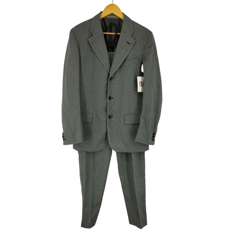 コムデギャルソンオムプリュス COMME des GARCONS HOMME PLUS AD1999 スーベニールキッチュ期 サイド金ステッチウールセットアップ メンズ