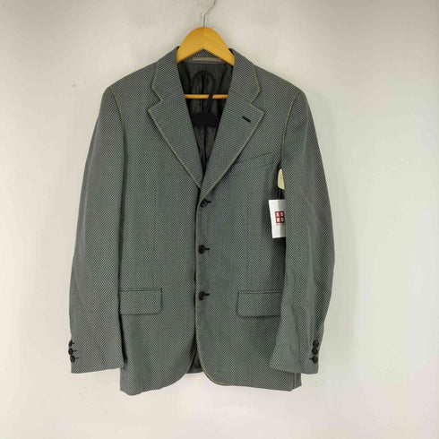コムデギャルソンオムプリュス COMME des GARCONS HOMME PLUS AD1999 スーベニールキッチュ期 サイド金ステッチウールセットアップ メンズ