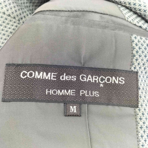コムデギャルソンオムプリュス COMME des GARCONS HOMME PLUS AD1999 スーベニールキッチュ期 サイド金ステッチウールセットアップ メンズ