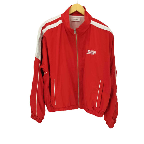 ACLENT color nylon track jacket レディース FREE