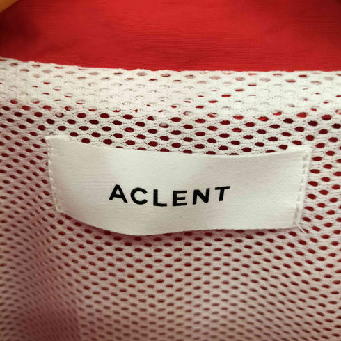 ACLENT color nylon track jacket レディース FREE