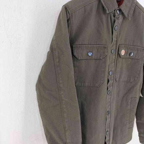 デウス DEUS Maxwell Canvas Overshirt マクスウェルキャンバスオーバーシャツ メンズ import:S