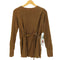 アンフィル unfil WOOL & COTTON WAFFLE BELTED PULLOVER レディース JPN:0