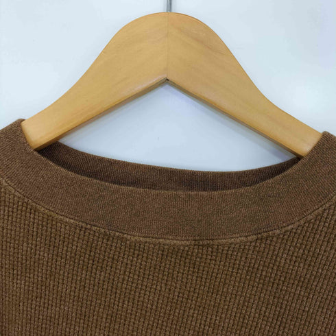 アンフィル unfil WOOL & COTTON WAFFLE BELTED PULLOVER レディース JPN:0