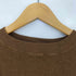 アンフィル unfil WOOL & COTTON WAFFLE BELTED PULLOVER レディース JPN:0