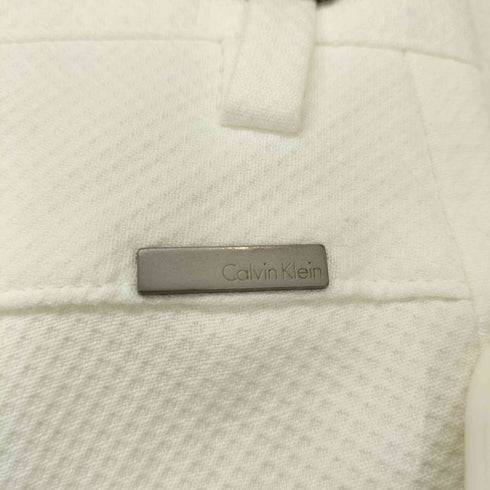 カルバンクライン CALVIN KLEIN コットンストレートパンツ レディース 29
