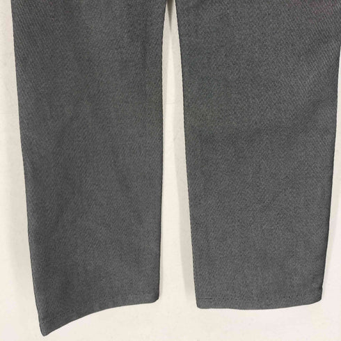 カルバンクライン CALVIN KLEIN ストライプ柄コットンストレートパンツ レディース 29