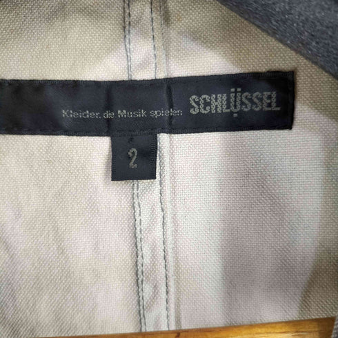 シュリセル SCHLUSSEL タイダイ カバーオール メンズ