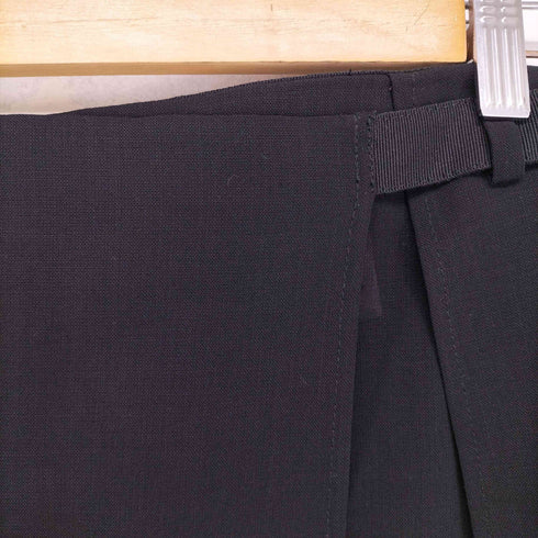 DONNA KARAN SIGNATURE ウールラップスカート レディース FR:36