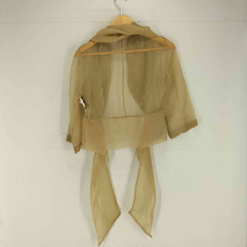 マックスマーラ MAX MARA オーガンジーボレロ レディース