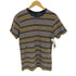 ハフ HUF ネイティブ エスニック 総柄 ボーダー クルーネック Tシャツ メンズ import:M