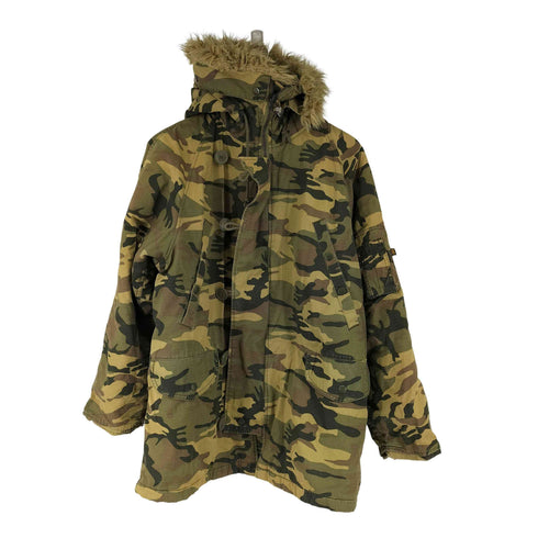 アルファインダストリーズ ALPHA INDUSTRIES 迷彩 N-3B メンズ