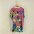 オールオーバー キャラクタープリント クルーネックTシャツ メンズ