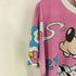 オールオーバー キャラクタープリント クルーネックTシャツ メンズ