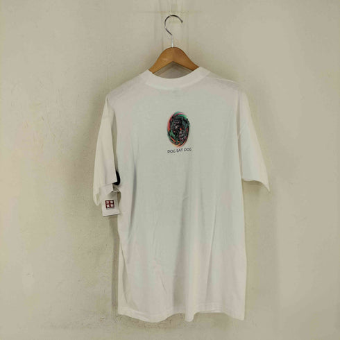 フルーツオブザルーム FRUIT OF THE LOOM DOG EAT DOG PSILLY RABBIT 1993コピーライト クルーネックTシャツ メンズ import:XL