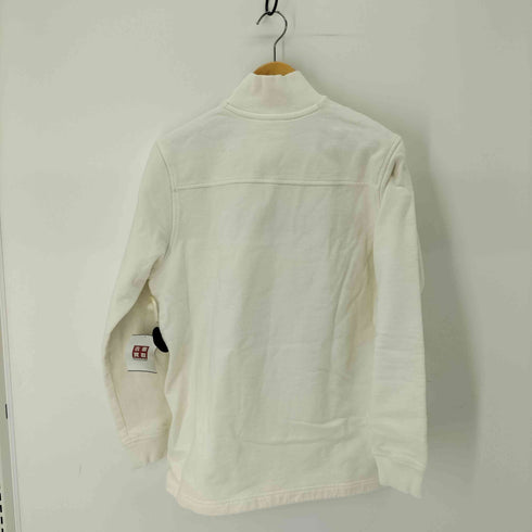 アディダスオリジナルス adidas Originals White BELLSHILL HALF ZIP ハーフジップスウェット メンズ import:XL