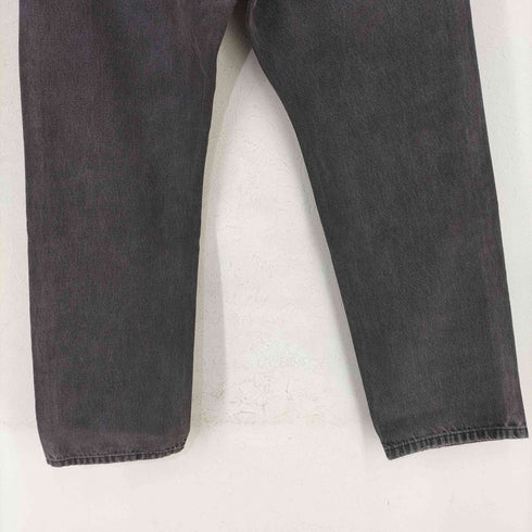 リーバイス Levis 505 後染め ブラックデニム メンズ 34inch