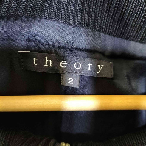 セオリー theory 比翼 リブ ステンカラーコート レディース JPN:2
