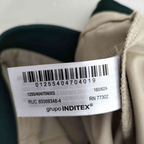 ザラ ZARA バンドディテール パンツ レディース XS
