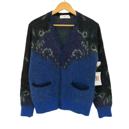 トーガプルラ TOGA PULLA 21AW Mohair Jacquard Knit Cardigan レディース 36