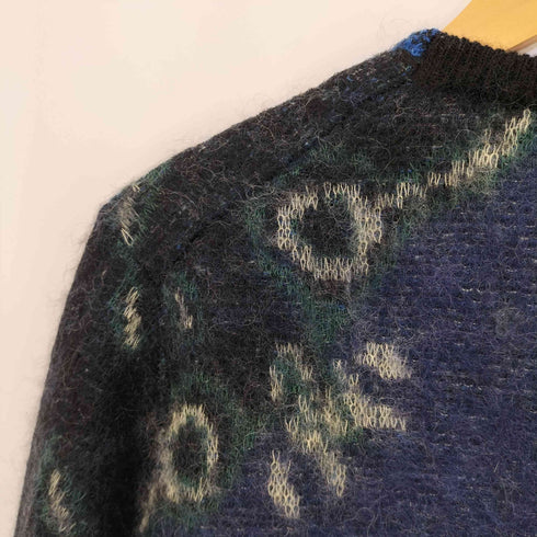 トーガプルラ TOGA PULLA 21AW Mohair Jacquard Knit Cardigan レディース 36