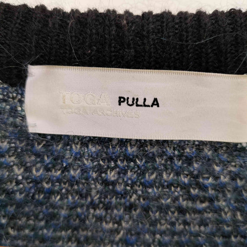 トーガプルラ TOGA PULLA 21AW Mohair Jacquard Knit Cardigan レディース 36