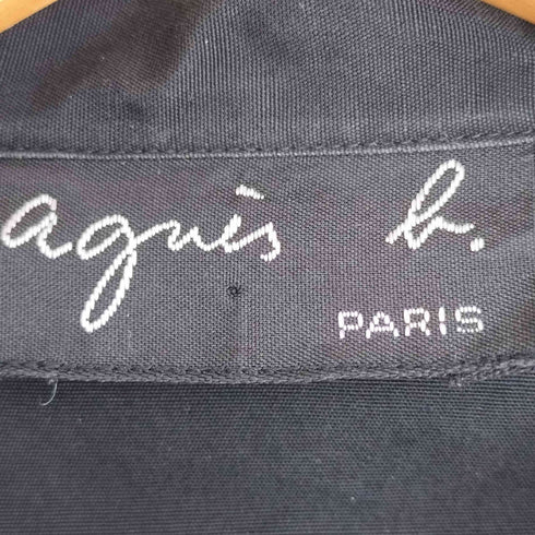 アニエスベー agnes b. 日本製 レギュラーカラーシャツ レディース