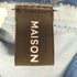 メゾンスペシャル MAISON SPECIAL 23SS Gradation Denim Pants レディース 38